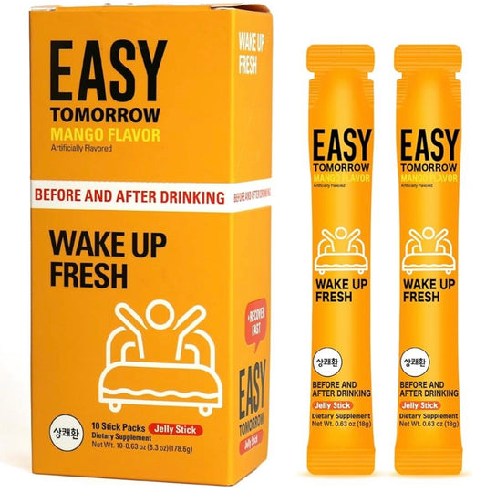 Easy Tomorrow Mango Jelly Stick Hangover Jelly from Korea