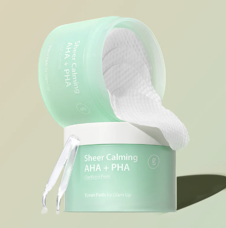 GLAM UP AHA PHA Trouble Care Toner Pads