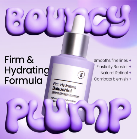 GLAM UP Firm Hydrating Bakuchiol Serum