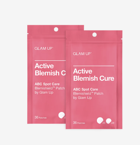 GLAM UP Hydrocolloid Acne Pimple Zit Patches (2 Pack)