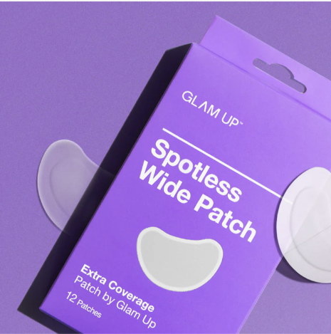 GLAM UP Spotless Wide Hydrocolloid Patch (12 patches)