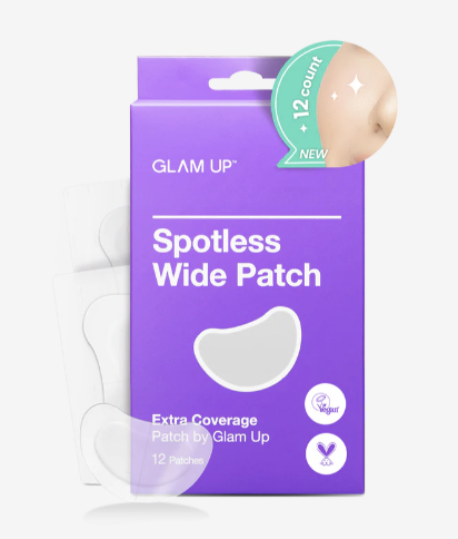 GLAM UP Spotless Wide Hydrocolloid Patch (12 patches)